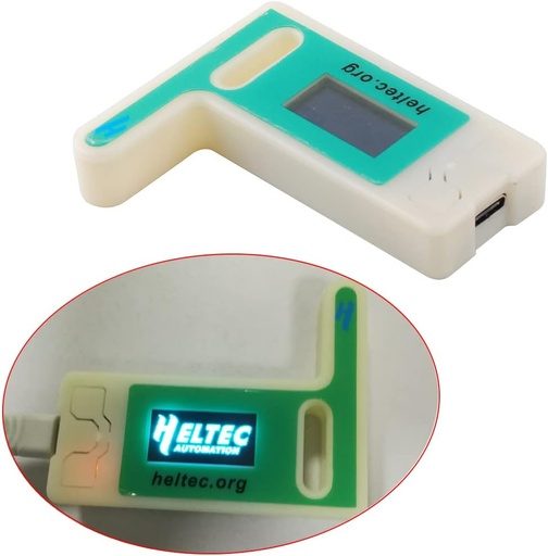 Heltec carcasa OLED ESP32 LoRa 32 V3 con puerto C
