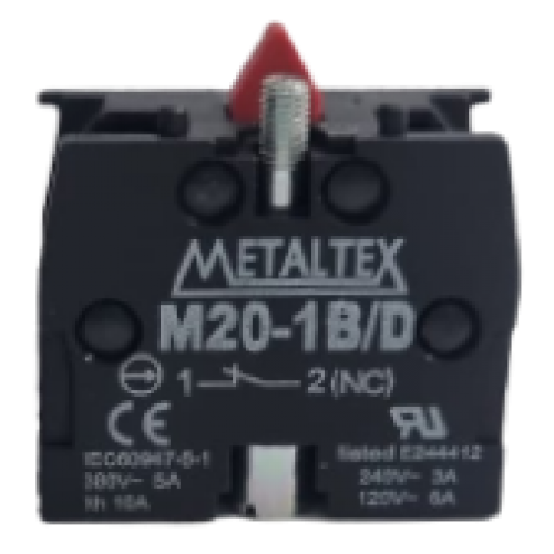 Contacto dorado para M20/P20 baja corriente