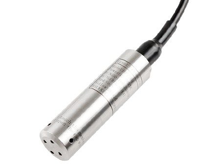 Sensor de nivel hidrostático 28mm 0-3m para diesel 0.85 densidad 4-20mA 18 metros de cable 0.25%FS
