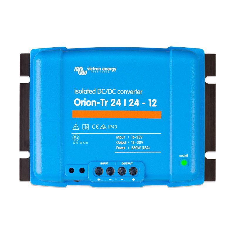 Convertidor CC/CC Orion aislado Smart 24/24V-12A 280W IP43