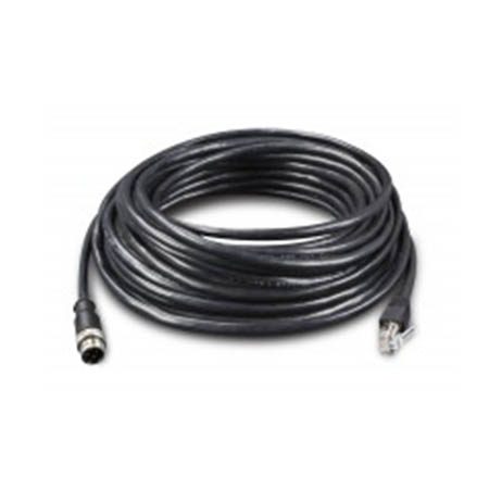 4-Pin D-Coding M12 Male to D-Coding M12 Female Ethernet Cable, 10Meters