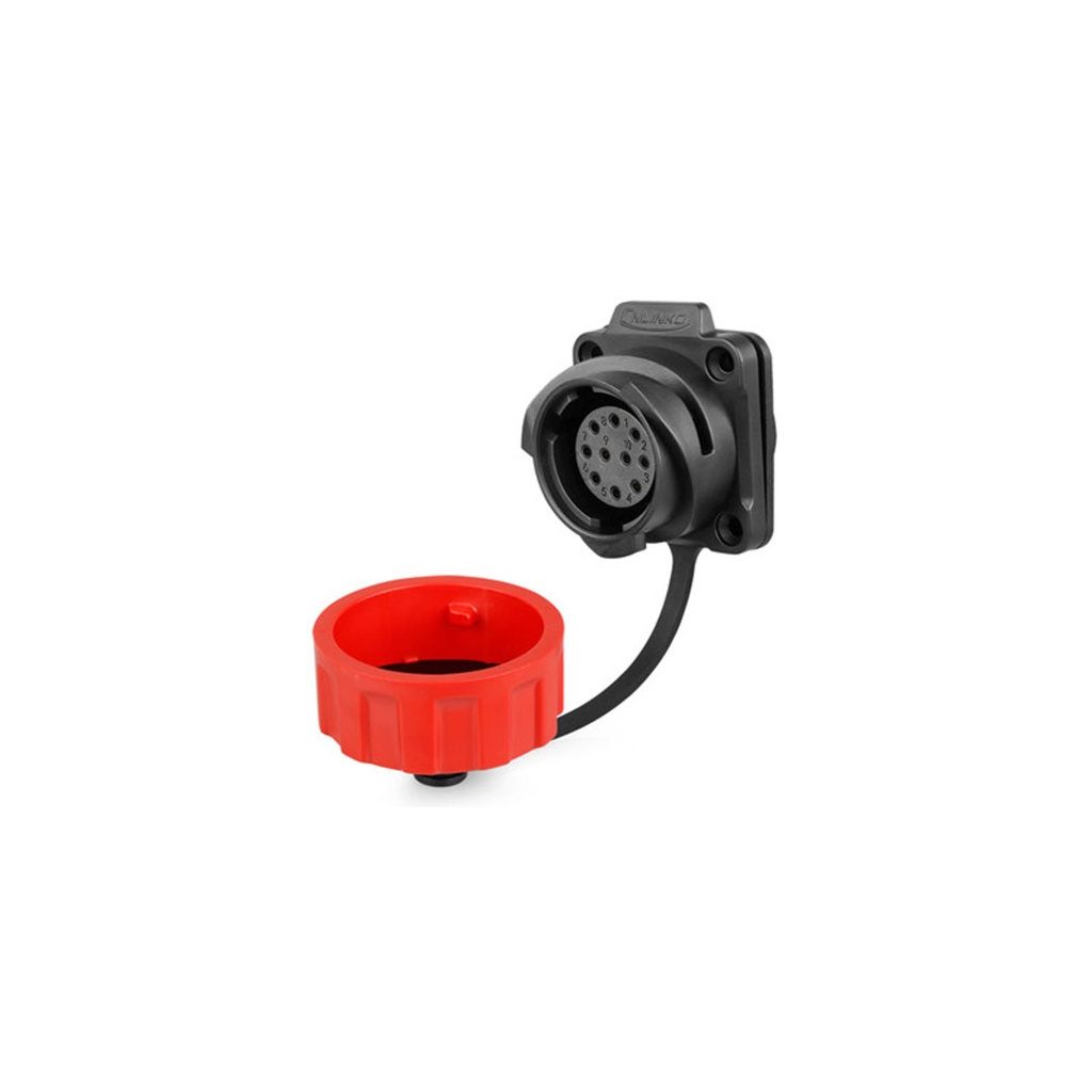 Conector Serie YM-24 Hembra 10 Pines Socket Soldar CNLINKO