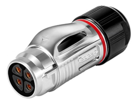 Conector Serie BD-20 Hembra 4 Pines Plug Soldadura Metálico CNLINKO