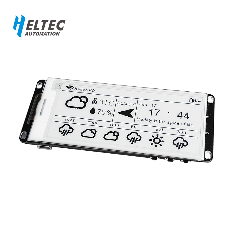 Heltec Vision Master E290 ESP32S3 + SX1262 E-Ink LoRa Node, Meshtastic and LoRaWAN Compatible