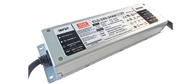 Driver LED Mean Well 240W Serie ELG-240-AB 100-305VAC IP65