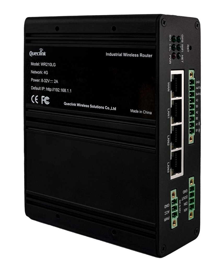 Router Industrial 4G LTE Dual-SIM WR210LG