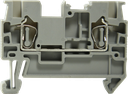 Borneras riel din 2,5mm² libre mantenimiento con resorte BK2