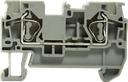 Borneras riel din 4mm² libre mantenimiento con resorte BK4