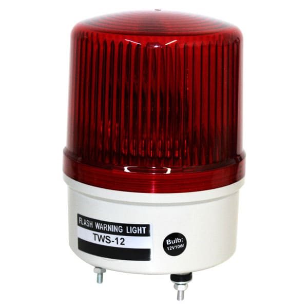 Baliza rotativa diámetro colores rojo y naranjo 160mm serie TWS