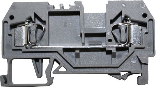 Borneras riel din 4mm² libre mantenimiento con resorte frontal BM4