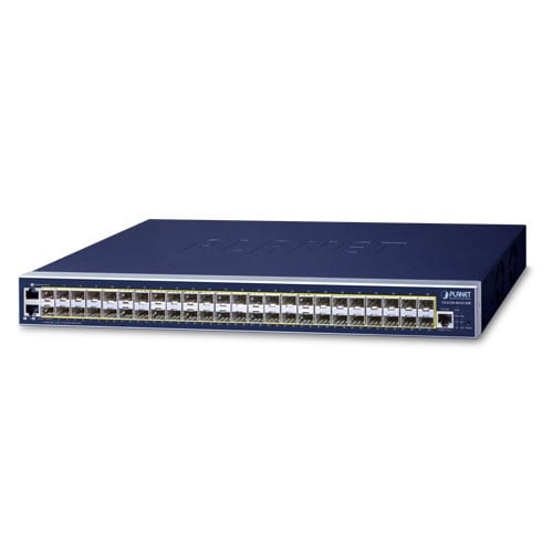 L3 46 Puertos 100/1000BASE-X SFP + 2 Puertos Gigabit TP/SFP + Switch Administrado 10G SFP+ de 4 Puertos