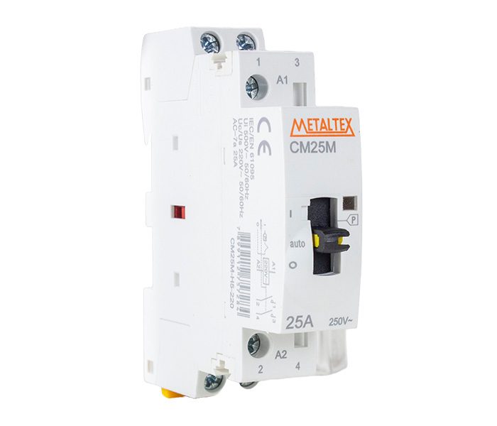 Contactor Modular bobina 230VAC 25A Serie CM25