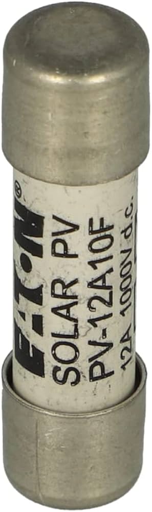 Fusible 10x38, 12A, 1000VDC, curva gPV Bussmann Eaton