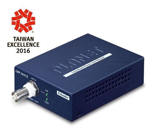 [LRP-101CE] Extensor Coaxial PoE de Largo Alcance de 1 Puerto