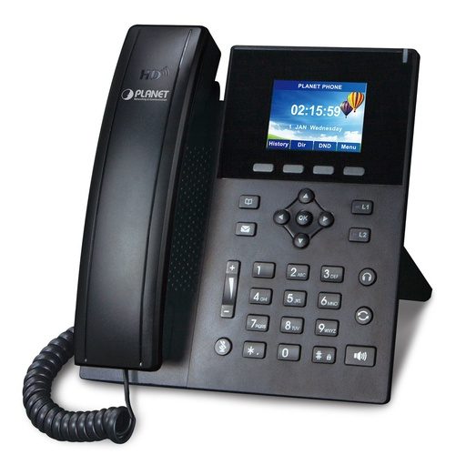 [VIP-1260PT] Teléfono IP Gigabit PoE en color de alta definición