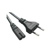 [YP21A+YC13AC] Cable de poder tipo 8 plug 2-Pin EU plug IEC320 C7
