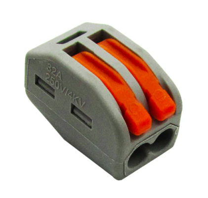 [PCT-212] Conector de 2 pines de unión tipo WAGO 32A