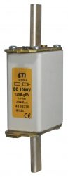 [004110379] Fusible 160A, 1000VDC curva gPV, tamaño NH1