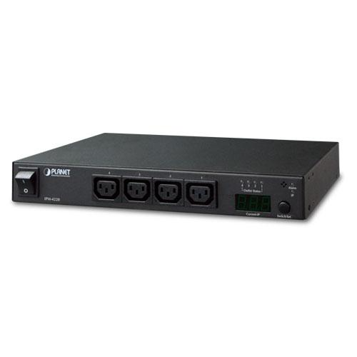 [IPM-4220-EU] IP-based 4-port Switched Power Manager (AC 100-240V, 16A max.) - EU Type