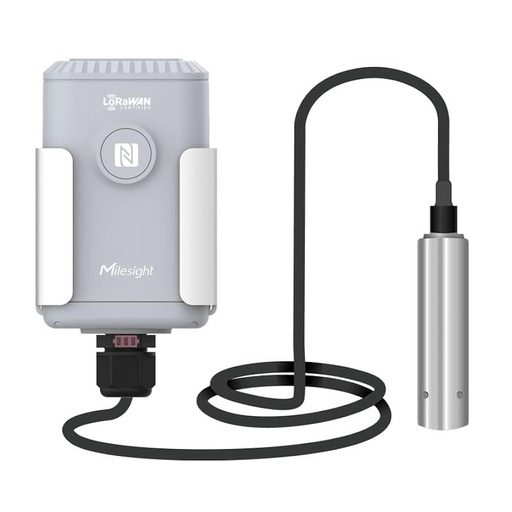 [EM500-SWL-915M-L010] Sensor de nivel de agua sumergible inalámbrico LoRaWAN, rango 10 m