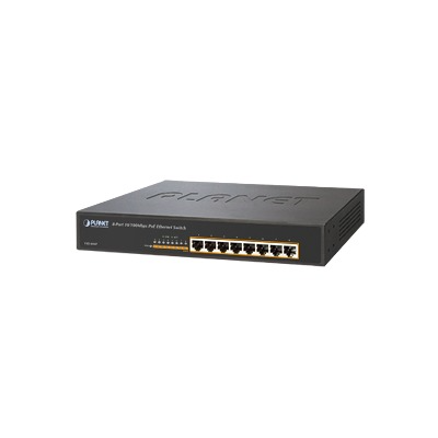 [FSD-808P] Switch 8-Port 10/100Mbps PoE Fast Ethernet (Descontinuado)