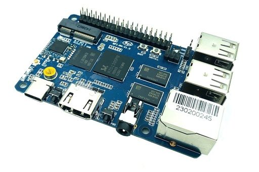 [BPI-M4-2G] Tarjeta Banana PI BPI-M4 CPU ARM Cortex-A53 Quad-Core 64 Bit 2GB DDR4 RAM
