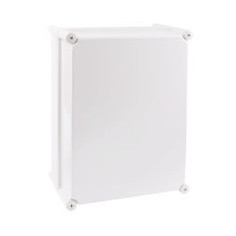 [TJ-AG-2819] Caja Estanca Industrial 280x190x130 IP65 Gris con Placa