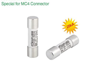 [ATPV-30S-4A] Fusible 4A, curva gPV, DC 1500V 10x38mm marca AITE Fuse