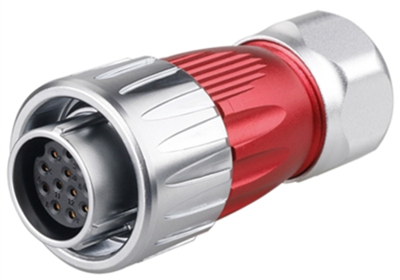 [DH-20-J12PE-03-001A] Conector Serie DH-20 Hembra 12 Pines Plug Soldar CNLINKO