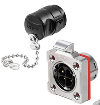[BD-20-C04SX-03-401A] Conector Serie BD-20 Macho 4 Pines Socket Soldadura Metálico CNLINKO