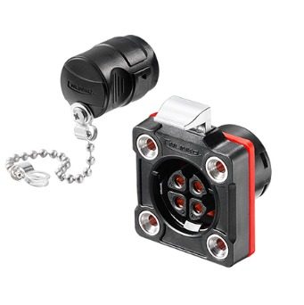 [BD-20-J04SX-02-401A] Conector Serie BD-20 Hembra 4 Pines Socket Plástico CNLINKO