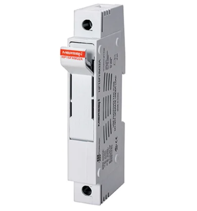 [HP15FHM32A] Portafusible Mersen HelioProtection®10/14x85 mm, 1500V DC, 32A max. 1P para aplicaciones fotovoltaicas