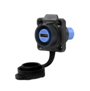 [LP-16-J-TYPE-C31-215-SX-42-401] Conector Serie LP-16 CNLINKO(USB-C 3.1 Hembra-Rosca)