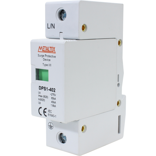 Dispositivo de protección contra sobre tensión unipolar 40KA Tipo I serie DPS1