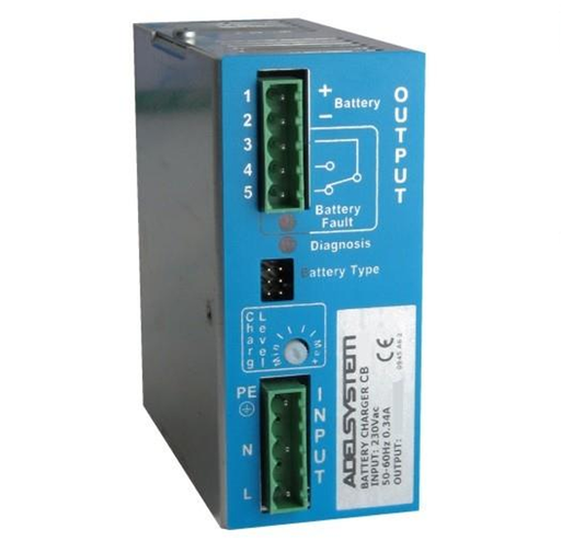 [CB243A] CB243A Cargador de Baterías 24V 3A ADELsystem