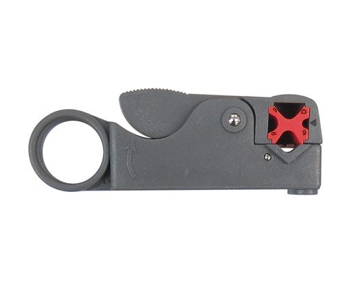 [HT-332CZ] Pelacables coaxial RG58, 59, 62 y 6 - Gris