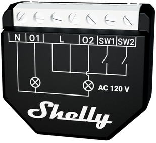 [Wave 2PM LR UL US] Shelly Wave 2PM US LR