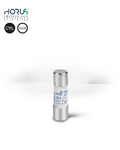 [491629] Fusible 10x38 mm; gPV ,1000V DC, 15A para aplicaciones fotovoltáicas, marca DF Electric