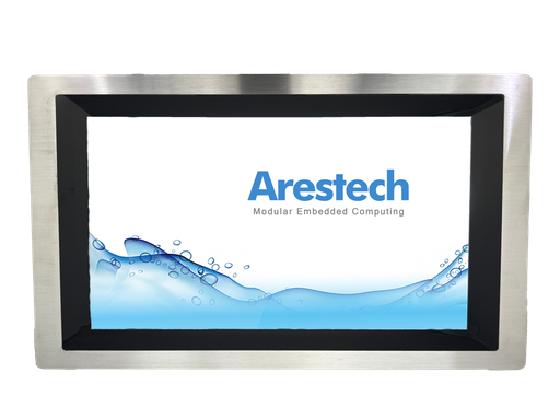 [TPM-S3321PW-A1] Monitor Touch Industrial Inox IP66 21.5", HDMI/VGA, 12VDC, Arestech