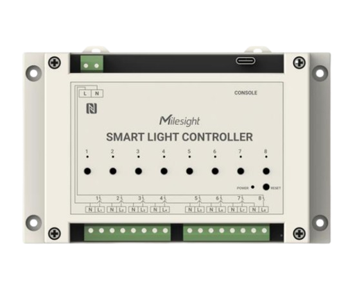 [WS558-Switch] Controlador Inteligente de Iluminación LoRaWAN® WS558 Switch – 8 Canales