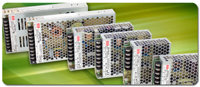 Fuentes de poder Mean well Serie LRS