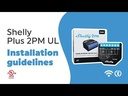 Relé inteligente con medidor de energía operado por WiFi, 2 canales 15A con contactos secos