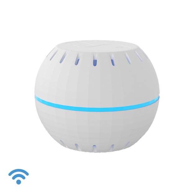 Sensor de temperatura y humedad con display WiFi