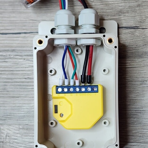 Relé operado por Wi-Fi para tiras inteligentes de LED RGBW