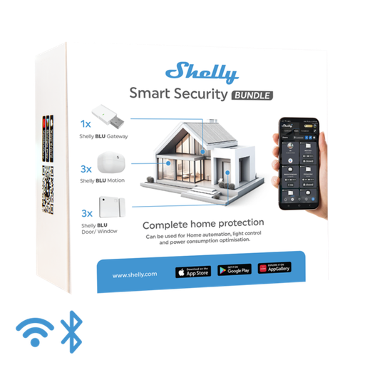 Paquete de seguridad inteligente Shelly bundle