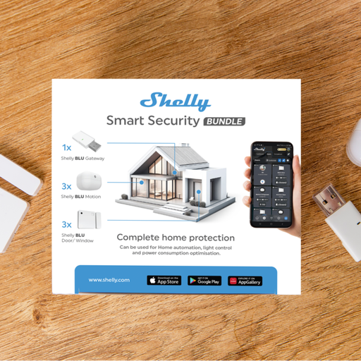 Paquete de seguridad inteligente Shelly bundle