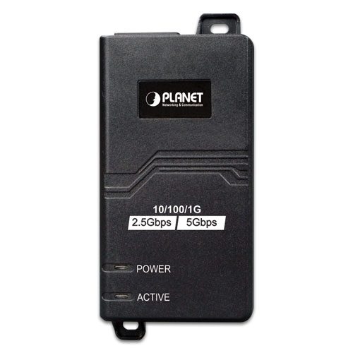 Inyector PoE+ multigigabit 802.3at de un solo puerto (30 vatios)
