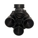 Base inferior válvula mini FIMCO opciones de 4 y 6 salidas de 1 1/4"