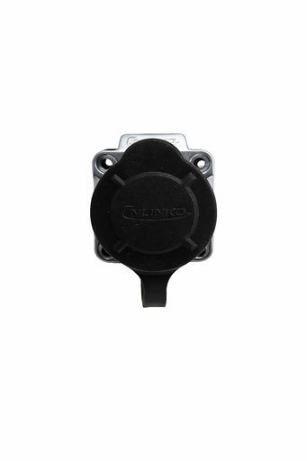 Conector Circular Serie LP-28 Macho 2 Pines Panel Metal (Bloqueo) CNLINKO