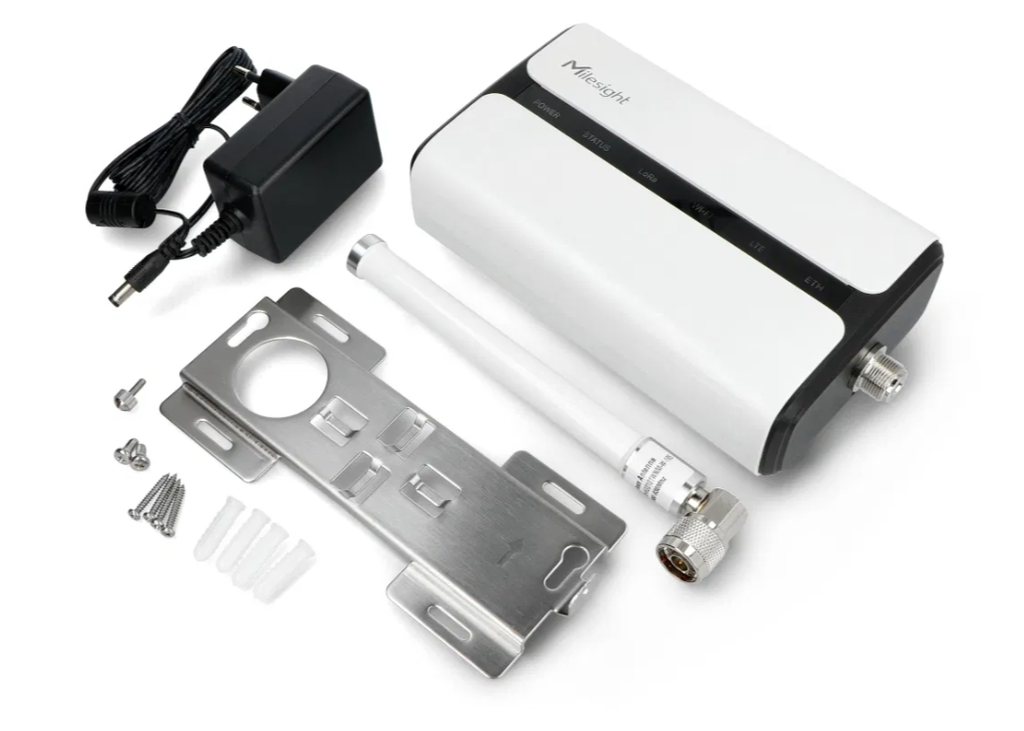 LoRaWAN® Gateway Semi Industrial UG65 Antena Externa